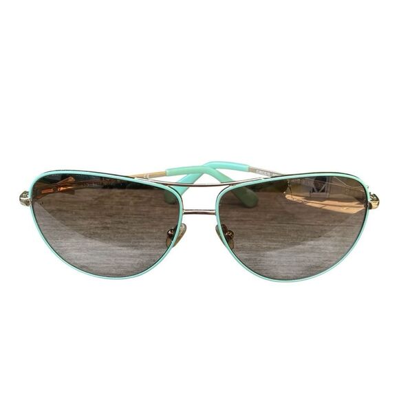Kate Spade Women\'s Gold & Mint Aviator Sunglasses w/Bow Accents main image 8